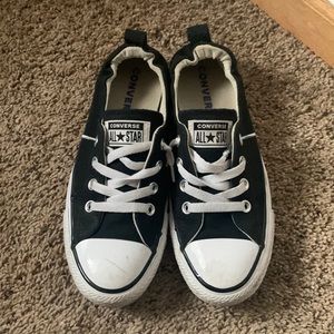 Black converse 8.5